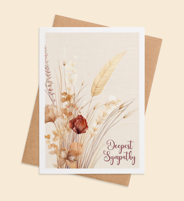 Whispers of Solace Greeting Card Image