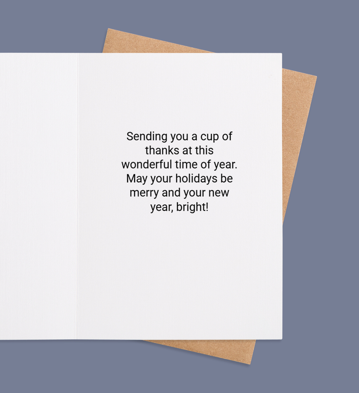 Cup of Holiday Gratitude Inside Image