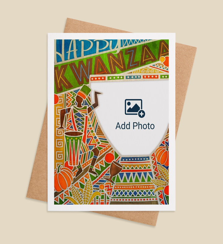 Rhythms of Kwanzaa Greeting Card