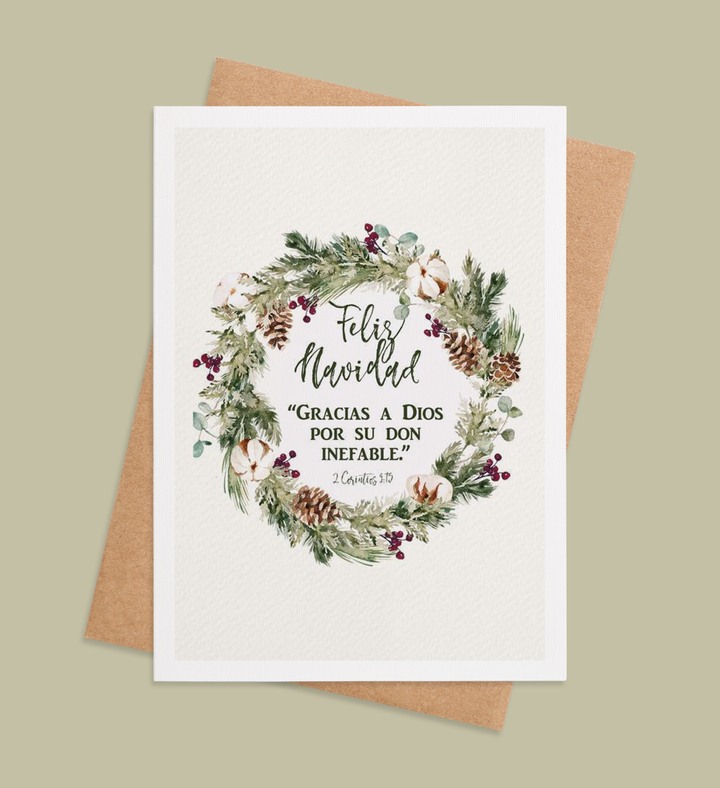 Everlasting Gift of Christmas Greeting Card