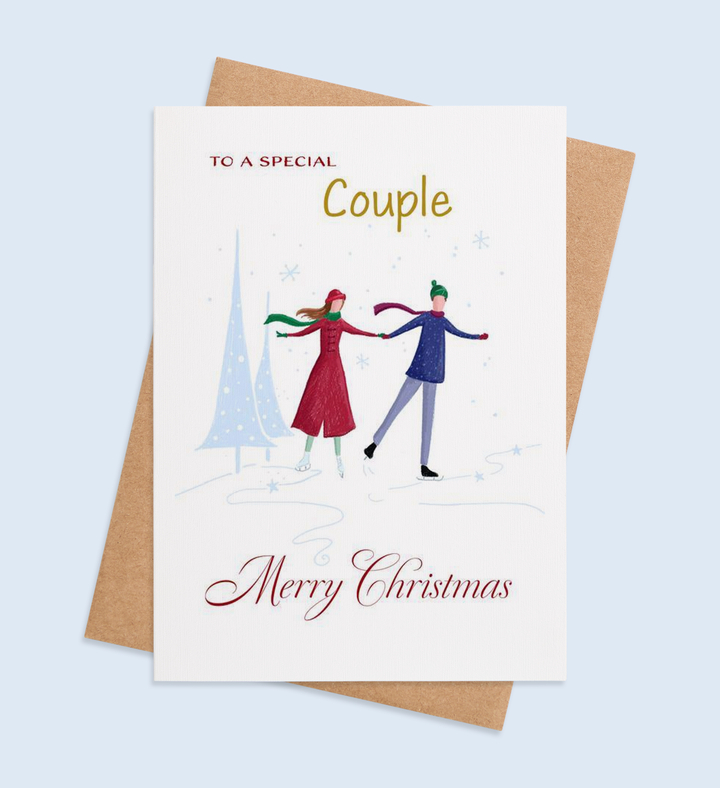 Skates of Love and Cheer Greeting Card