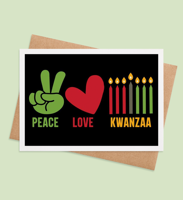 Harmony in Kwanzaa Greeting Card Image