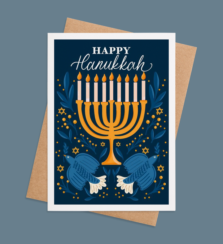 Radiant Festival of Lights Greeting Card