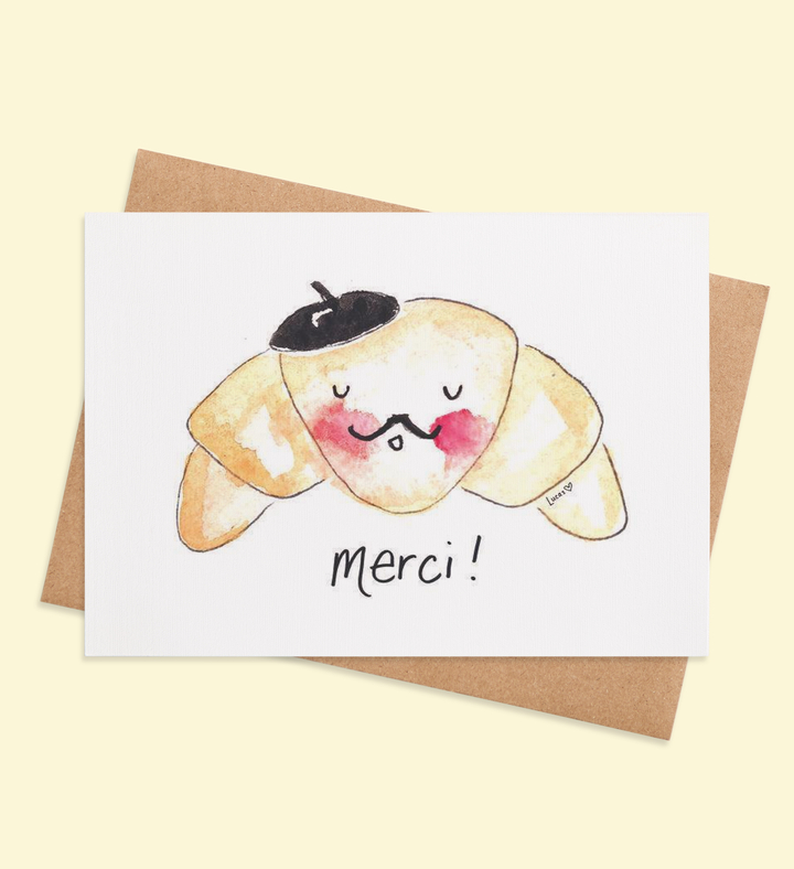 Merci Beaucoup Croissant Image