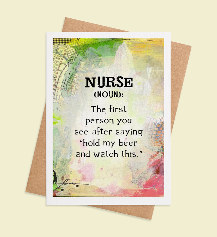 Nurse's Humor Gratitude Image
