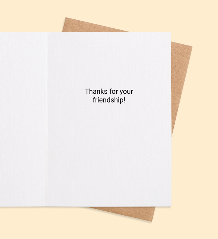 Peachy Gratitude Inside view