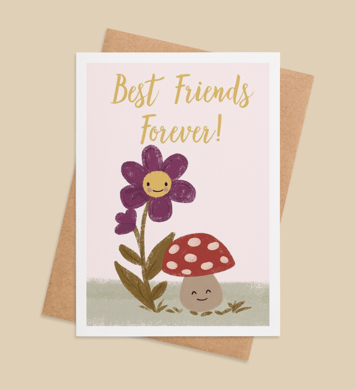 Mushroom & Daisy Forever 